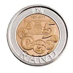 2011 SARB 90th Anniversary R5 Coin - UNC - BRAND NEW